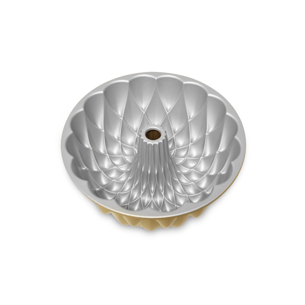 Nordic Ware Φόρμα για κέικ με τρύπα 23,6x9,5εκ. Kaleidoscope σειρά Premier Gold Φόρμες Κέικ