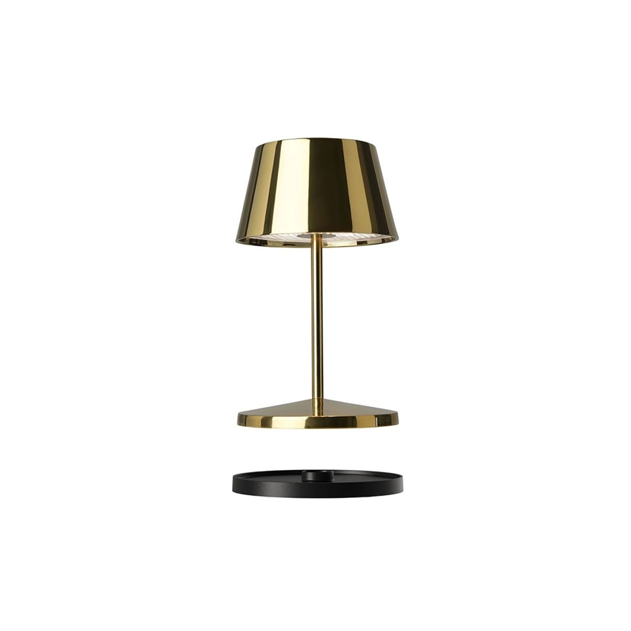 Villeroy & Boch Λάμπα 20 εκ./2,2W Gold στρογγυλή βάση σειρά Seoul RC Sompex Επιτραπέζια Φωτιστικά
