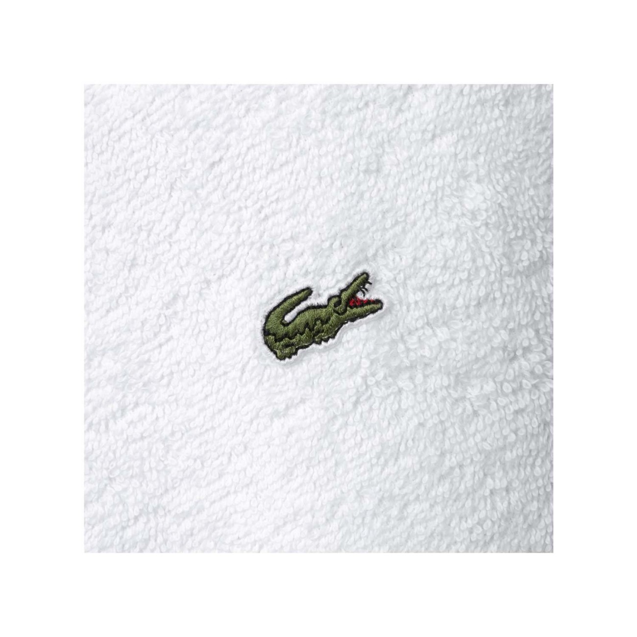Lacoste Πετσέτα χεριών 40x60εκ. χρώμα Λευκό σειρά Le Croco Πετσέτες