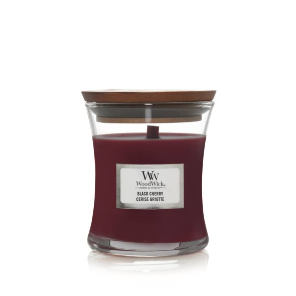 WoodWick Αρωματικό Κερί σε Γυάλινο Δοχείο Small σειρά Black Cherry (85γρ.) WoodWick Αρωματικό Κερί σε Γυάλινο Δοχείο Small σειρά Black Cherry (85γρ.)