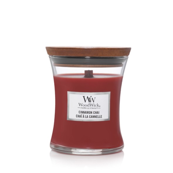 WoodWick Αρωματικό Κερί σε Γυάλινο Δοχείο Small σειρά Cinnamon Chai (85γρ.) WoodWick Αρωματικό Κερί σε Γυάλινο Δοχείο Small σειρά Cinnamon Chai (85γρ.)