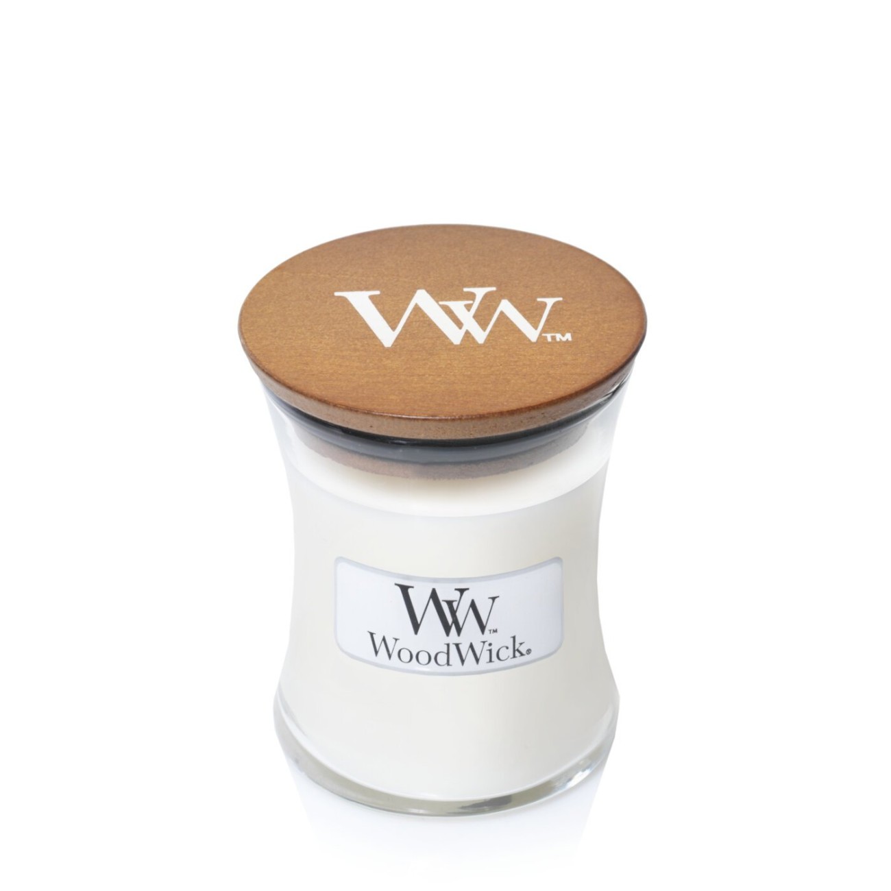 WoodWick Αρωματικό Κερί σε Γυάλινο Δοχείο Small σειρά Linen Γυάλινα δοχεία Woodwick