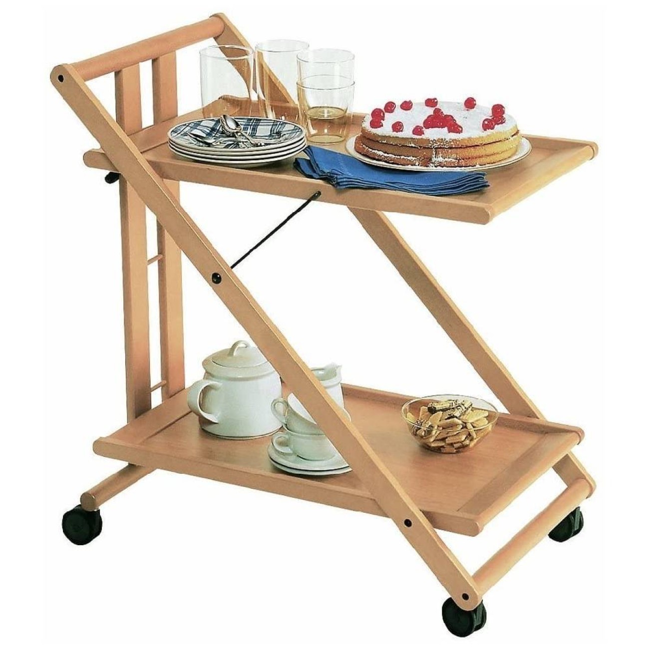 Foppapedretti Trolley natural σειρά Sprint Τρόλεϊ/μπαρ