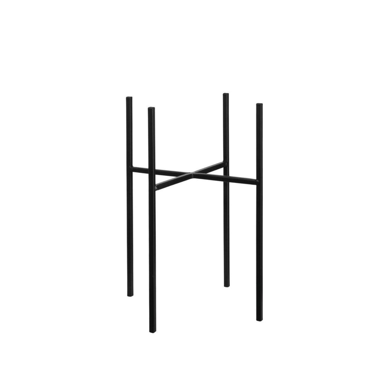 Asa Selection Βάση για κασπώ 17,6x17,6x32εκ μαύρη σειρά Haruko Τεχνητά άνθη