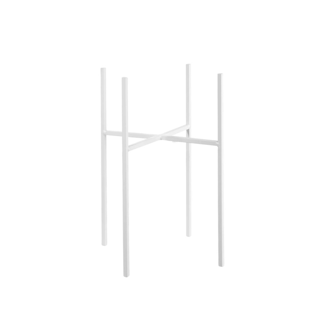 Asa Selection Βάση για κασπώ 17,6x17,6x32εκ λευκή σειρά Haruko Τεχνητά άνθη