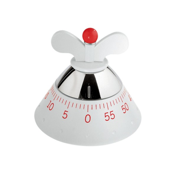 Alessi Χρονόμετρο κουζίνας λευκό 9x10,5εκ σειρά Kitchentimer
Alessi Χρονόμετρο κουζίνας λευκό 9x10,5εκ σειρά Kitchentimer