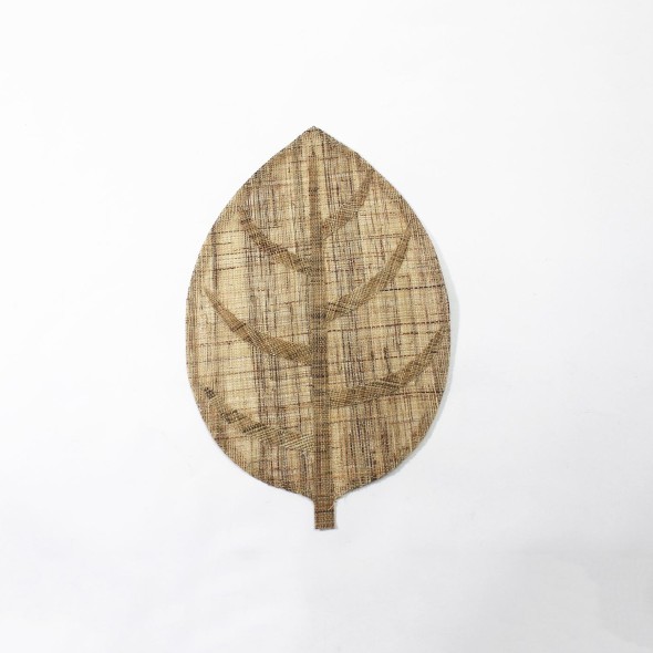 Σουπλά 30x45εκ. καφέ σειρά Leaf