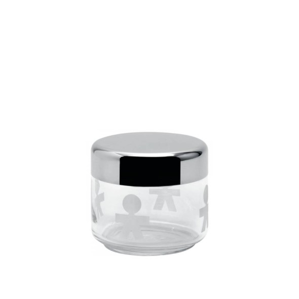 Alessi Δοχείο αποθήκευσης 0,50lt/ 9,3x10,5εκ σειρά Girotondo Alessi Δοχείο αποθήκευσης 0,50lt/ 9,3x10,5εκ σειρά Girotondo