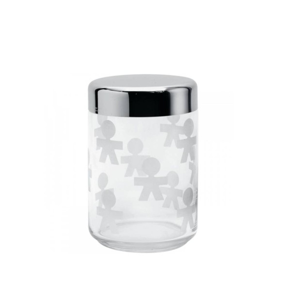 Alessi Δοχείο αποθήκευσης 1lt/ 15,8x10,5εκ σειρά Girotondo Alessi Δοχείο αποθήκευσης 1lt/ 15,8x10,5εκ σειρά Girotondo