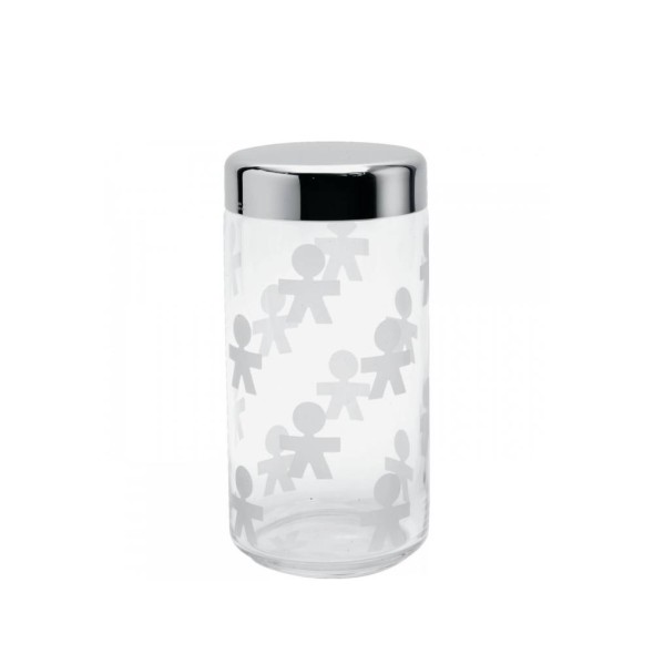 Alessi Δοχείο αποθήκευσης 1,5lt/ 21,6x10,5εκ σειρά Girotondo Alessi Δοχείο αποθήκευσης 1,5lt/ 21,6x10,5εκ σειρά Girotondo