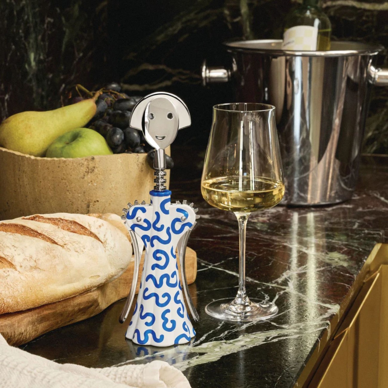 Alessi Τυρμπουσόν 25 εκ. Delft σειρά Anna G. 