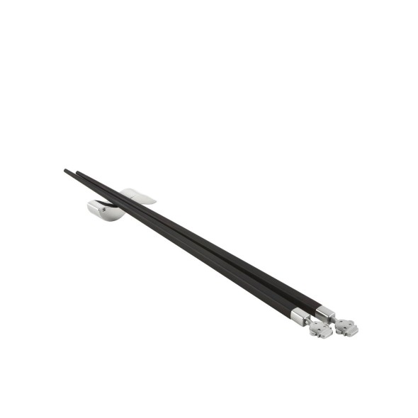 Alessi Σετ 2 τεμ chopsticks 24 εκ. σε βάση st.steel σειρά Alessandro
