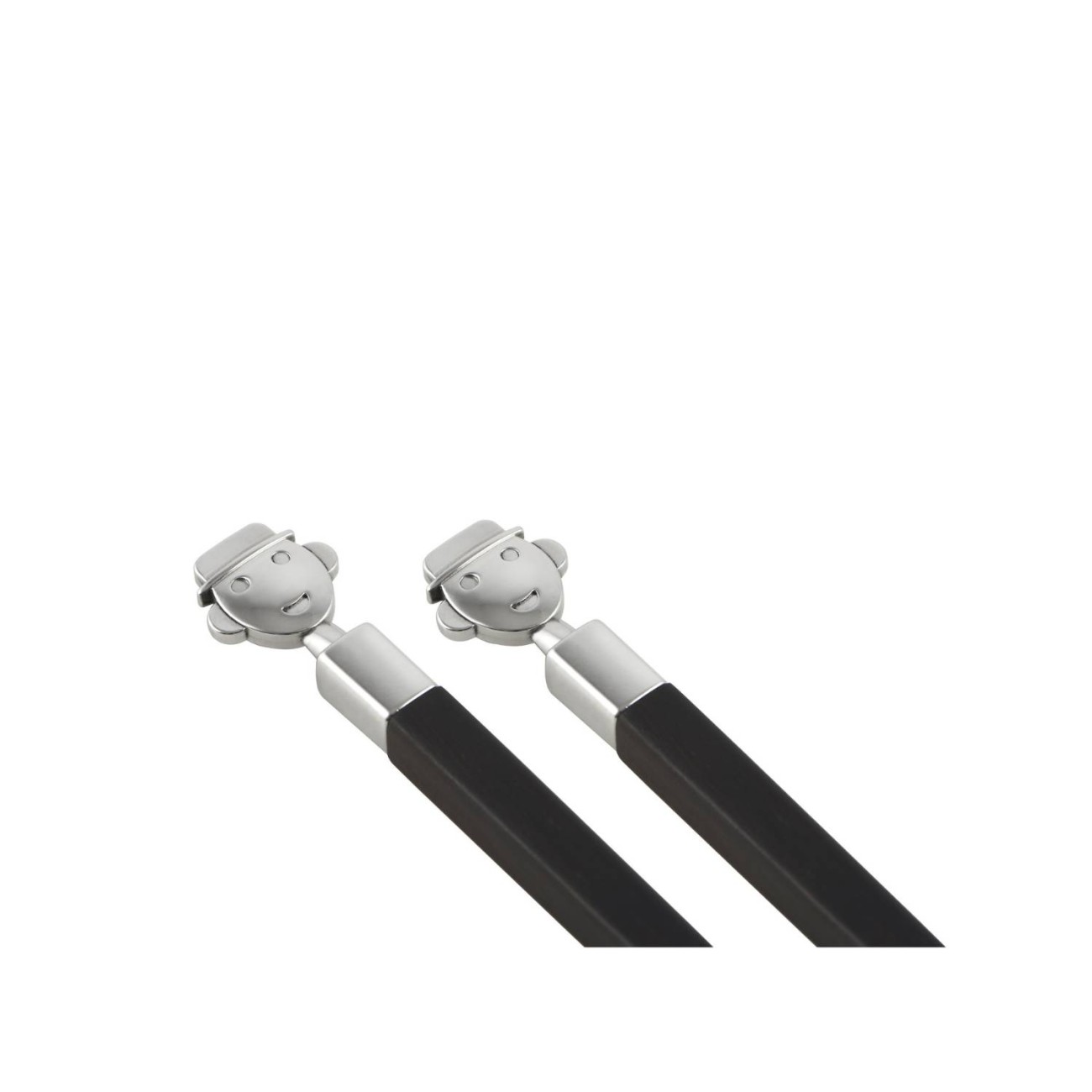 Alessi Σετ 2 τεμ chopsticks 24 εκ. σε βάση st.steel σειρά Alessandro Αξεσουάρ Σερβιρίσματος