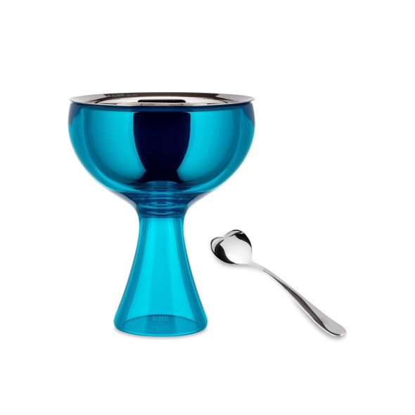 Alessi Μπολ παγωτού 250 ml. μπλε με κουτάλι ανοξείδωτο σειρά Big Love
Alessi Μπολ παγωτού 250 ml. μπλε με κουτάλι ανοξείδωτο σειρά Big Love