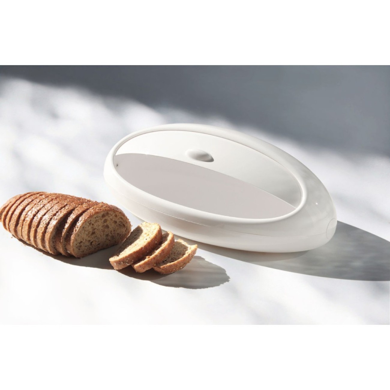 Alessi Ψωμιέρα 46x30x16,5cm λευκή σειρά Gnam Ψωμιέρες