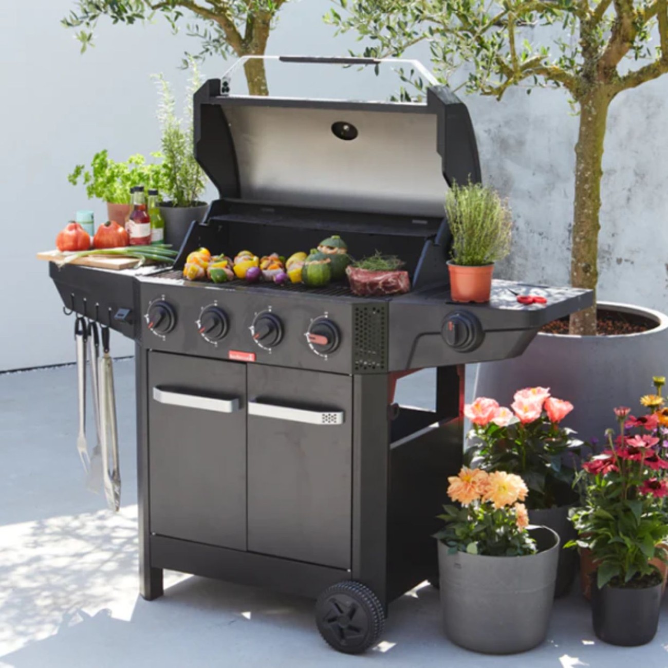 Barbecook BBQ 412 υγραερίου 4 θέσεων σειρά Luca BBQ Υγραερίου & Κάρβουνου