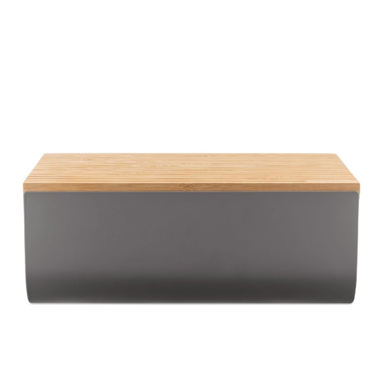 Alessi Ψωμιέρα με ξύλο κόπης 34cm dark grey σειρά Mattina Ψωμιέρες