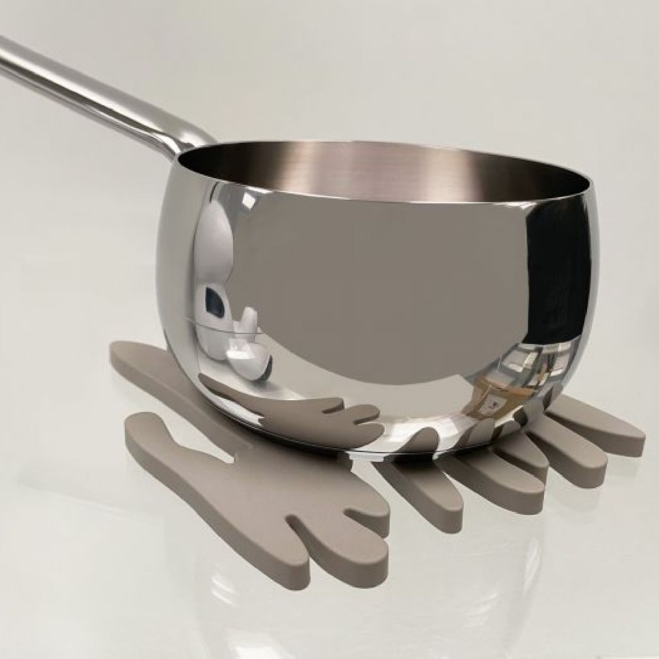 Alessi Βάση Σκευών Γκρι σειρά Bark Καπάκια & βάσεις για σκεύη 