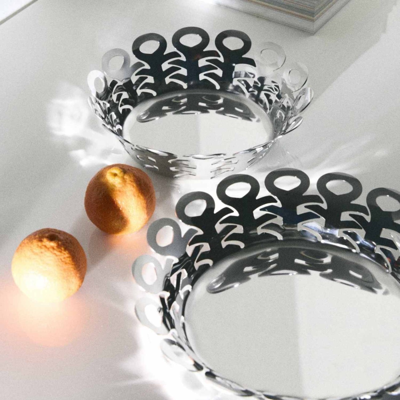 Alessi Μπολ Φ 22 εκ. Stainless Steel σειρά Vimini Μπολ/ Centerpieces
