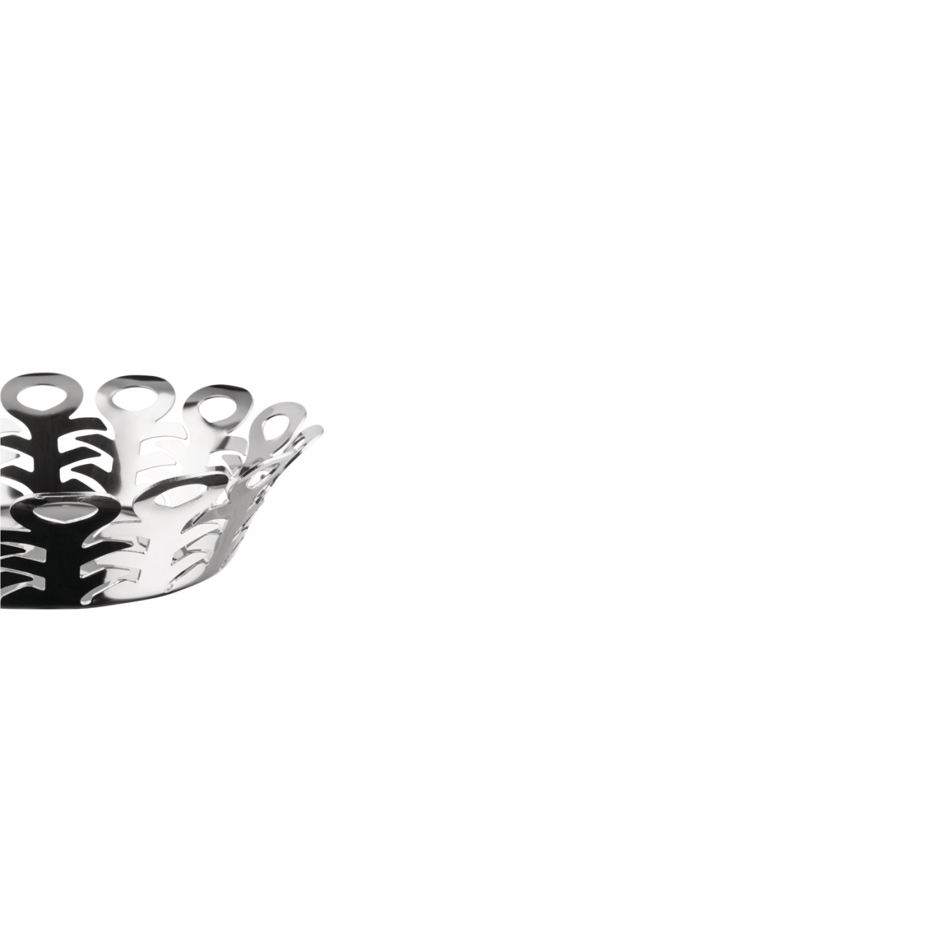 Alessi Μπολ Φ 22 εκ. Stainless Steel σειρά Vimini Μπολ/ Centerpieces