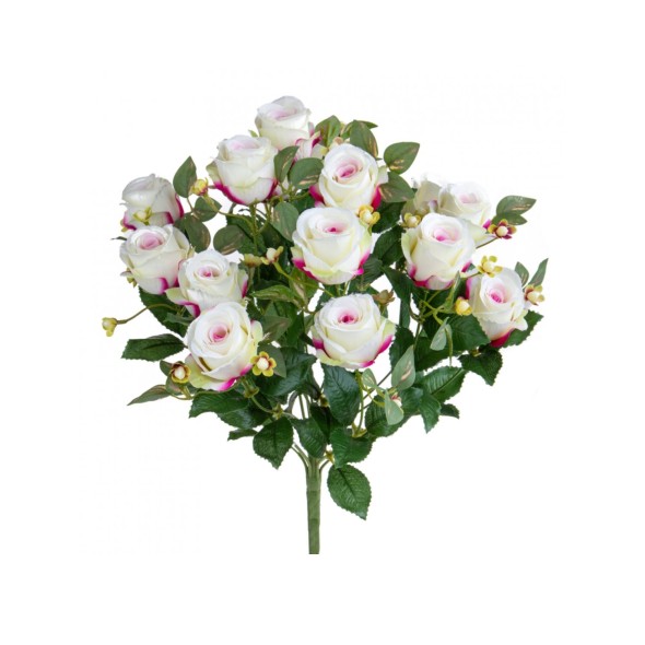 BianchiDino Μπουκέτο τριαντάφυλλα λευκό 53εκ. σειρά Flowers BianchiDino Μπουκέτο τριαντάφυλλα λευκό 53εκ. σειρά Flowers