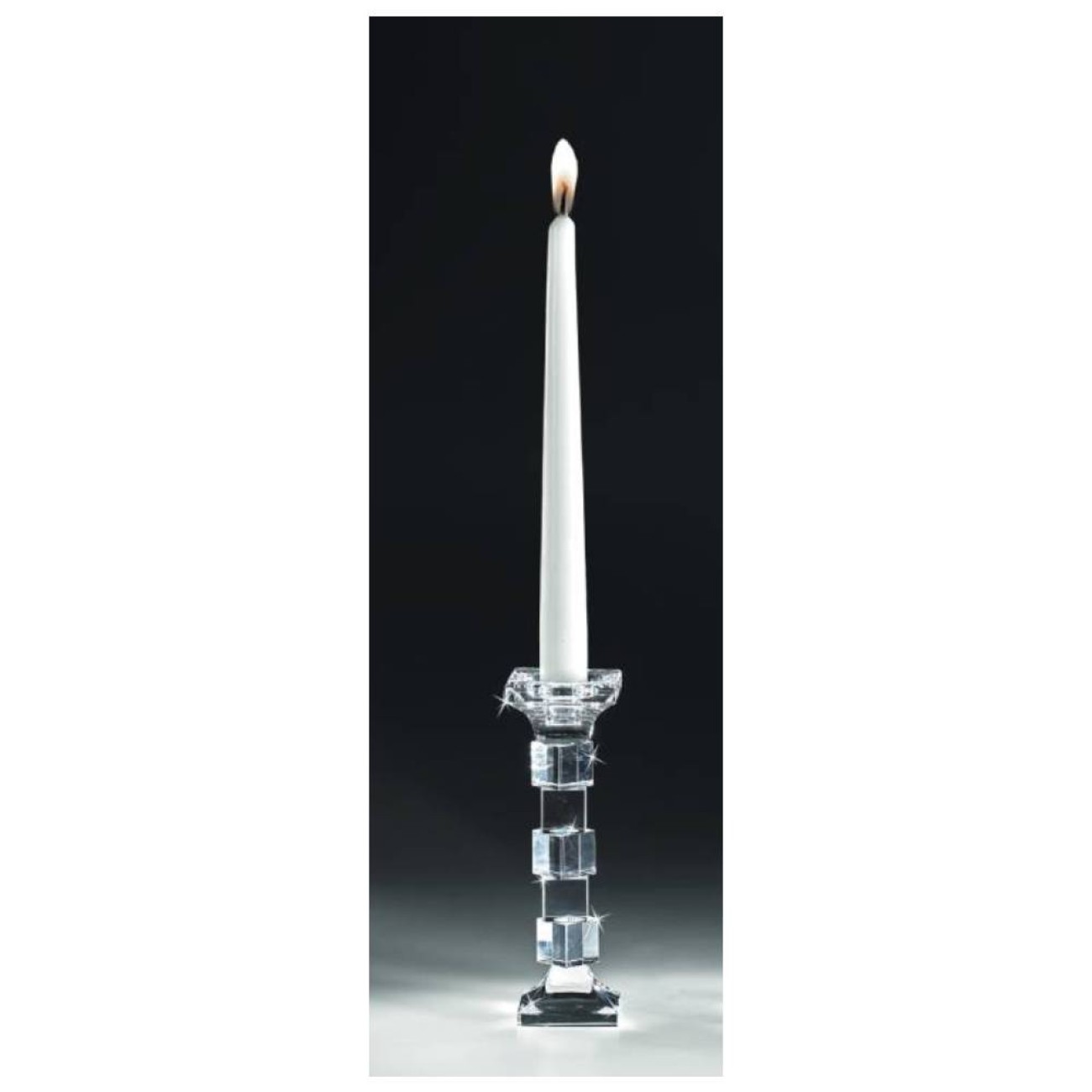 Ranoldi Κηροπήγιο 19X6cm  σειρά Crystal
 Κηροπήγια