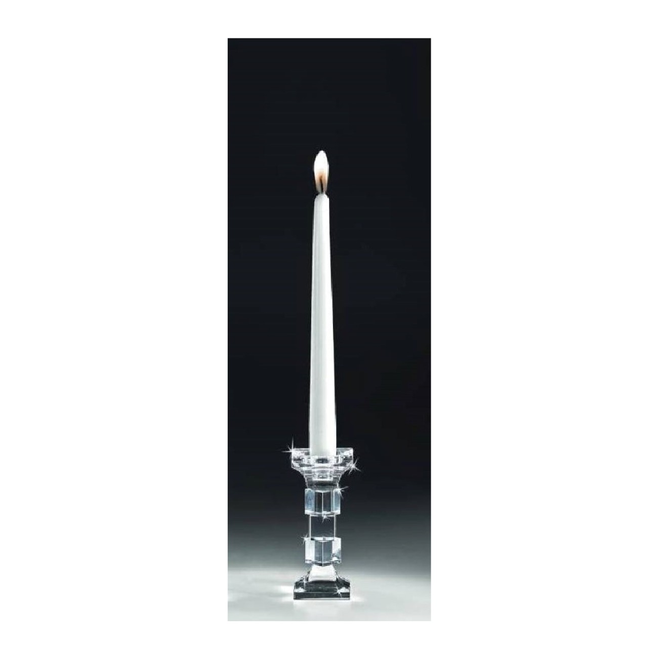 Ranoldi Κηροπήγιο 16X6cm  σειρά Crystal
 Κηροπήγια