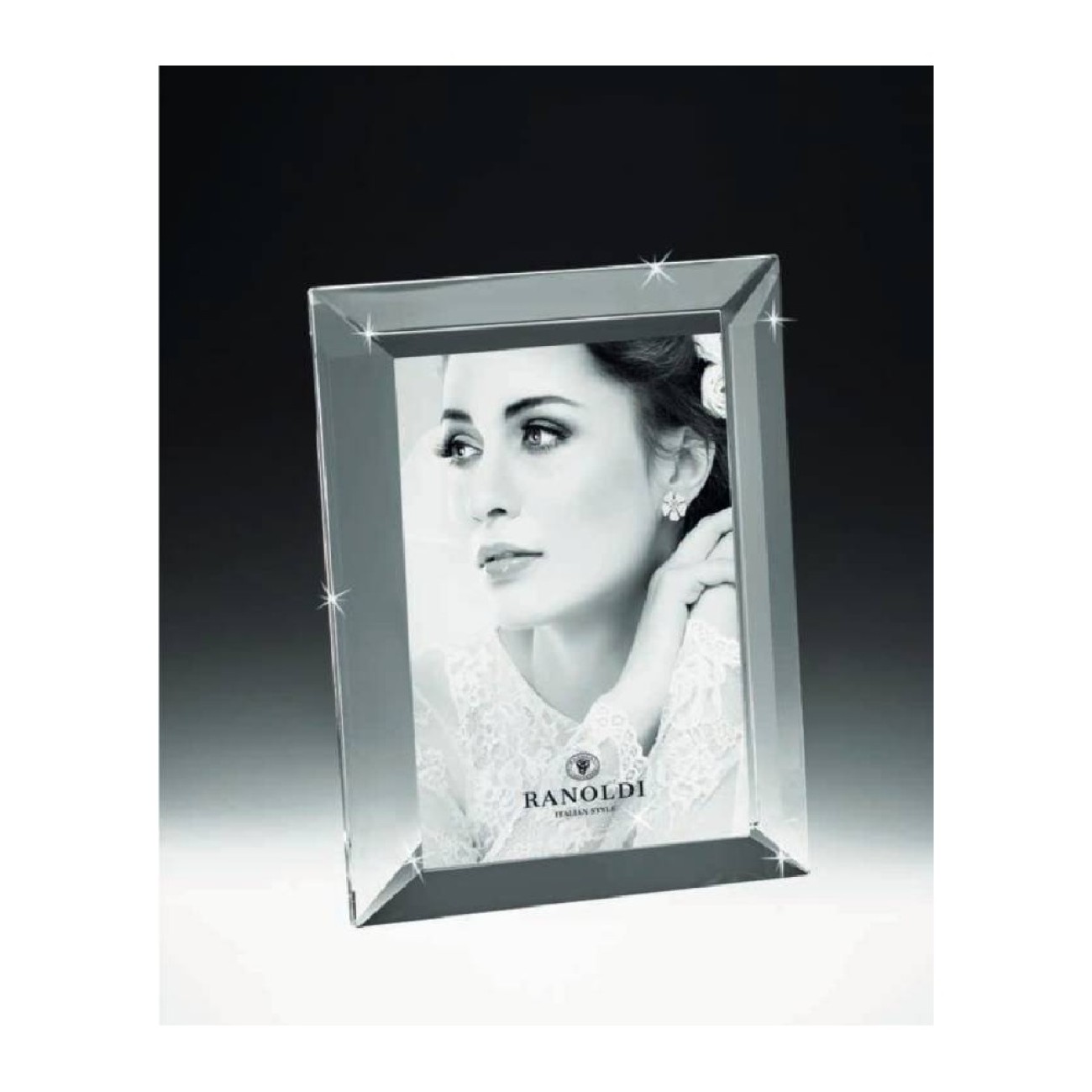 Ranoldi Φωτογραφοθήκη 13Χ18cm Clear  σειρά Crystal Φωτογραφοθήκες (κορνίζες)