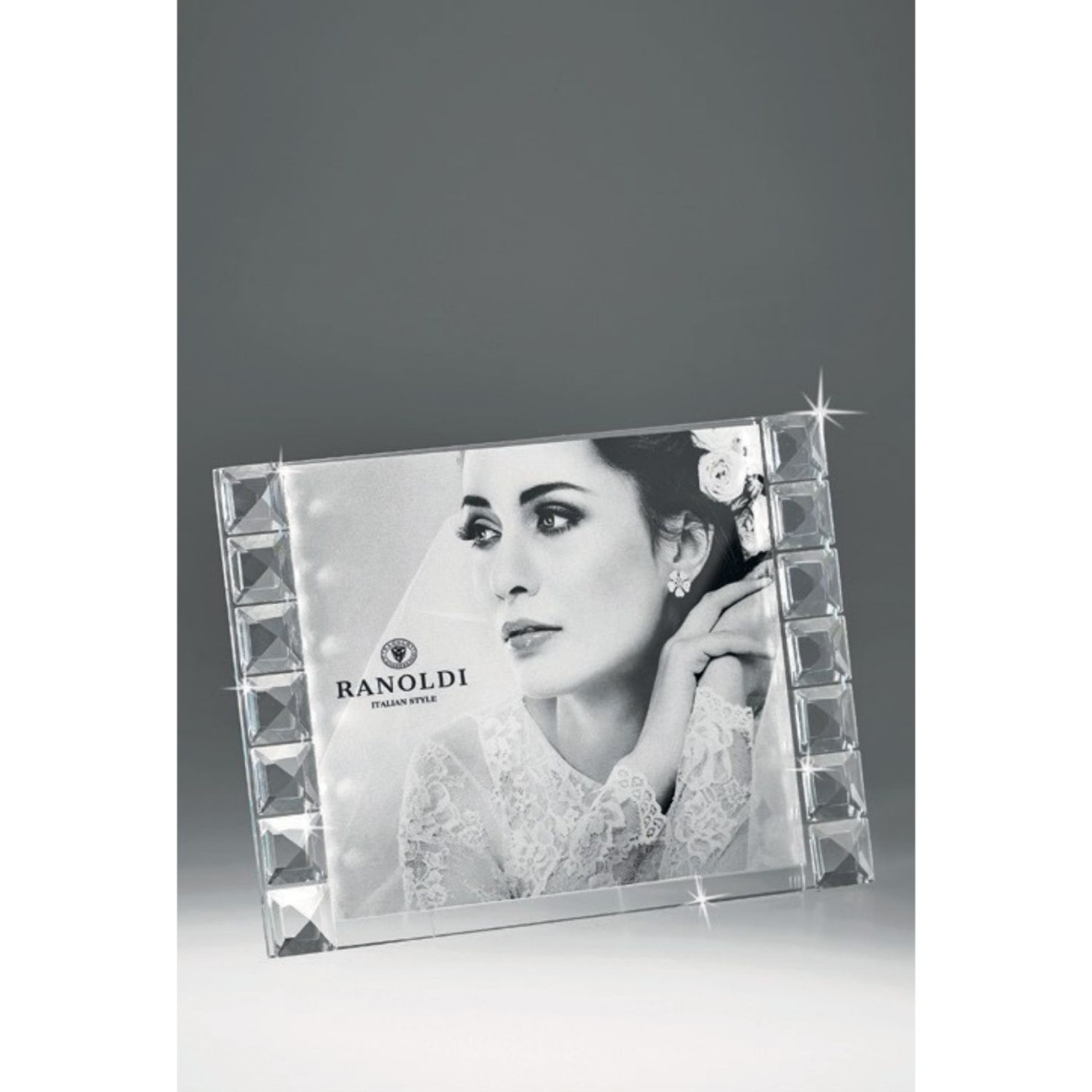 Ranoldi Φωτογραφοθήκη οριζόντια 18X13cm σειρά Crystal Φωτογραφοθήκες (κορνίζες)