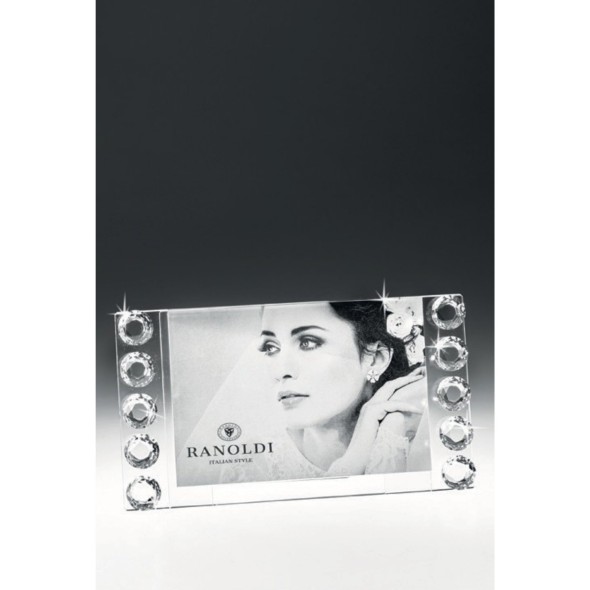 Ranoldi Φωτογραφοθήκη οριζόντια 15X10cm σειρά Dots Crystal Ranoldi Φωτογραφοθήκη οριζόντια 15X10cm σειρά Dots Crystal