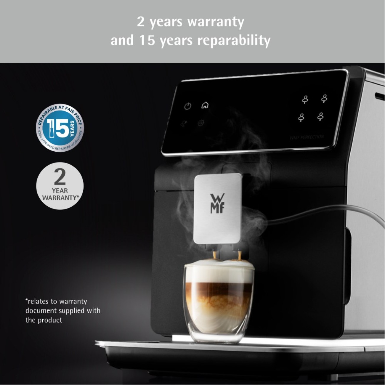 WMF Αυτόματη μηχανή εσπρέσσο σειρά Perfection 860 Αυτόματες Καφετιέρες