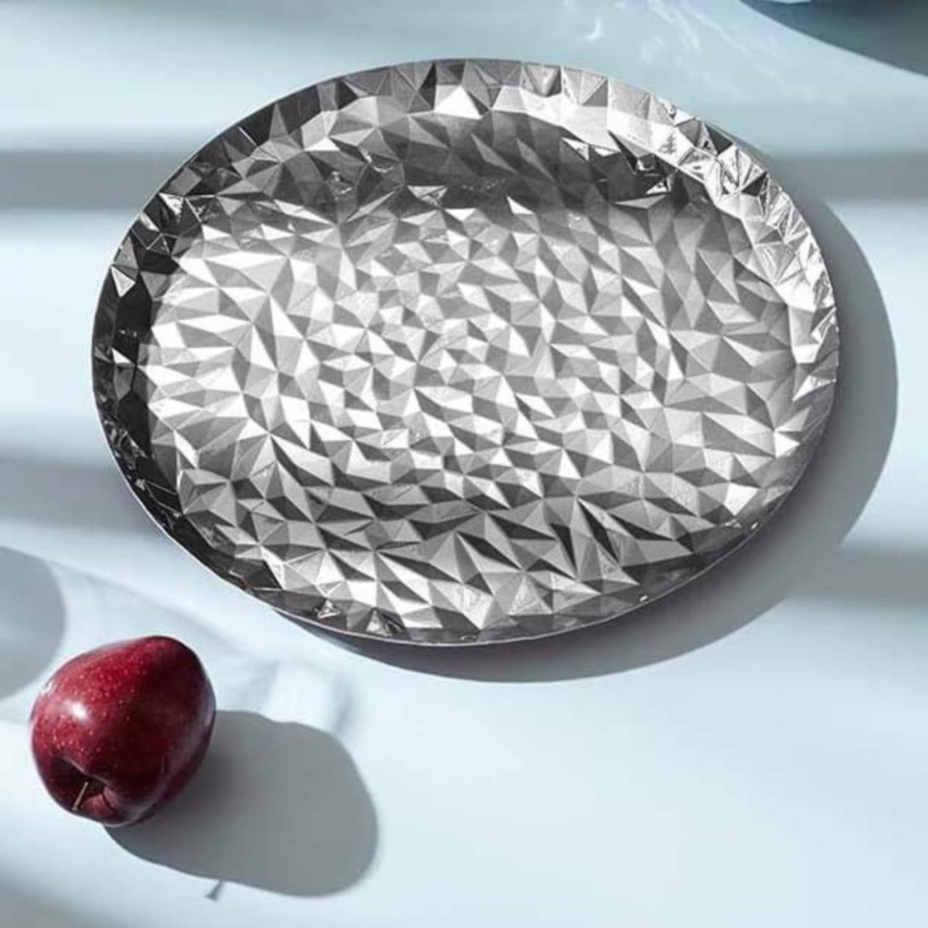 Alessi Δίσκος στρογγυλός 40εκ ανοξείδωτος σειρά Joy Δίσκοι σερβιρίσματος