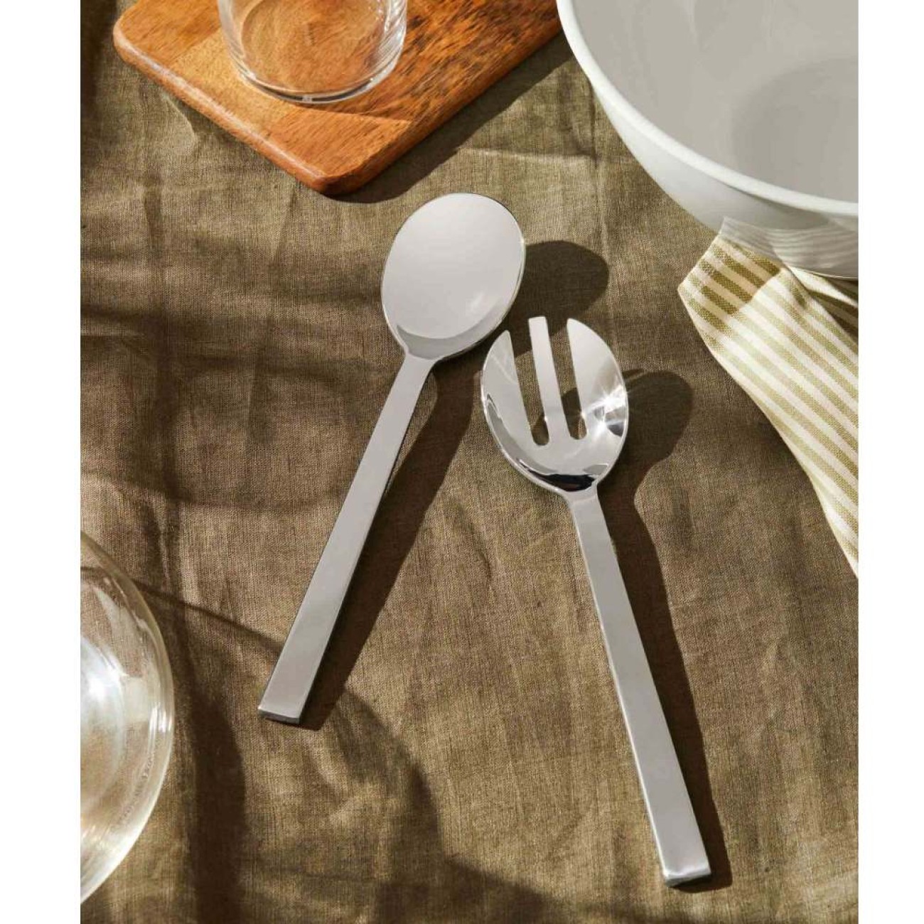 Alessi Σετ σαλάτας 25εκ σειρά Santiago Σερβίρισμα σαλάτας
