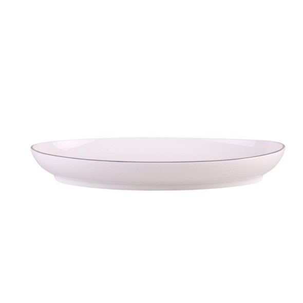 Prouna Πιατέλλα 40εκ. οβάλ Fine Bone China σειρά Dimora Platinum Prouna Πιατέλλα 40εκ. οβάλ Fine Bone China σειρά Dimora Platinum