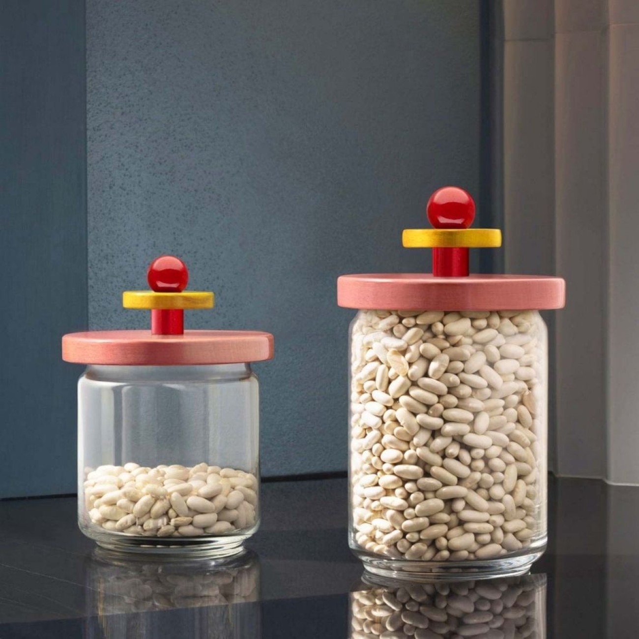 Alessi Δοχείο αποθήκευσης 0,75lt.  σειρά 100 Values 
 Δοχεία Τροφίμων
