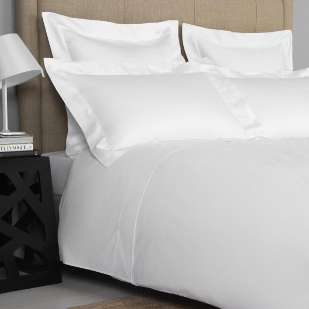Frette Μαξιλαροθήκη 51Χ71εκ.χρώμα λευκό 100% βαμβάκι σειρά Single Ajour  Μαξιλαροθήκες
