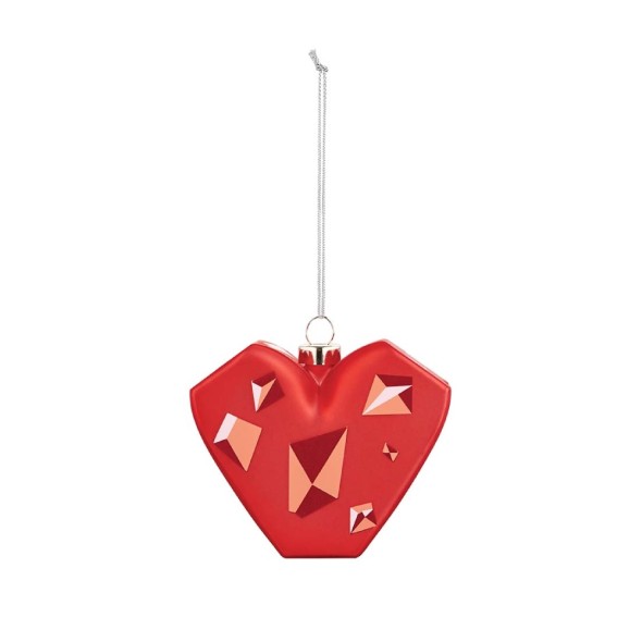 Alessi Στολίδι Χριστουγεννιάτικο 7,5Χ3,5 εκ. Amore al Cubo Alessi Στολίδι Χριστουγεννιάτικο 7,5Χ3,5 εκ. Amore al Cubo