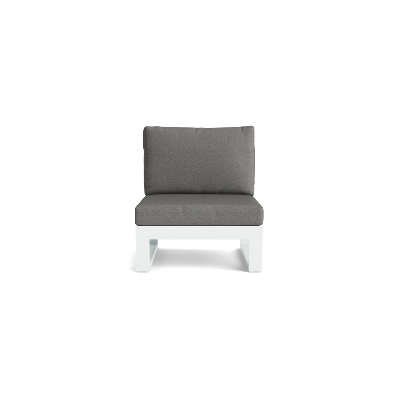 Life Outdoor Living Σαλονάκι λευκό/mist grey σετ 5 τεμ. σειρά Ibiza Έπιπλα Κήπου