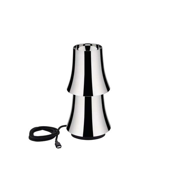 Alessi Λάμπα επαναφορτιζόμενη 19,3 εκ. Stainless Steel σειρά Halesia Alessi Λάμπα επαναφορτιζόμενη 19,3 εκ. Stainless Steel σειρά Halesia