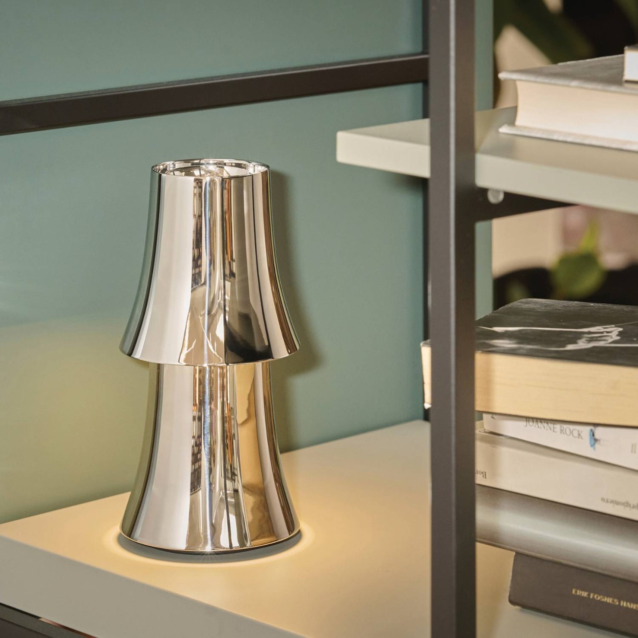 Alessi Λάμπα επαναφορτιζόμενη 19,3 εκ. Stainless Steel σειρά Halesia 