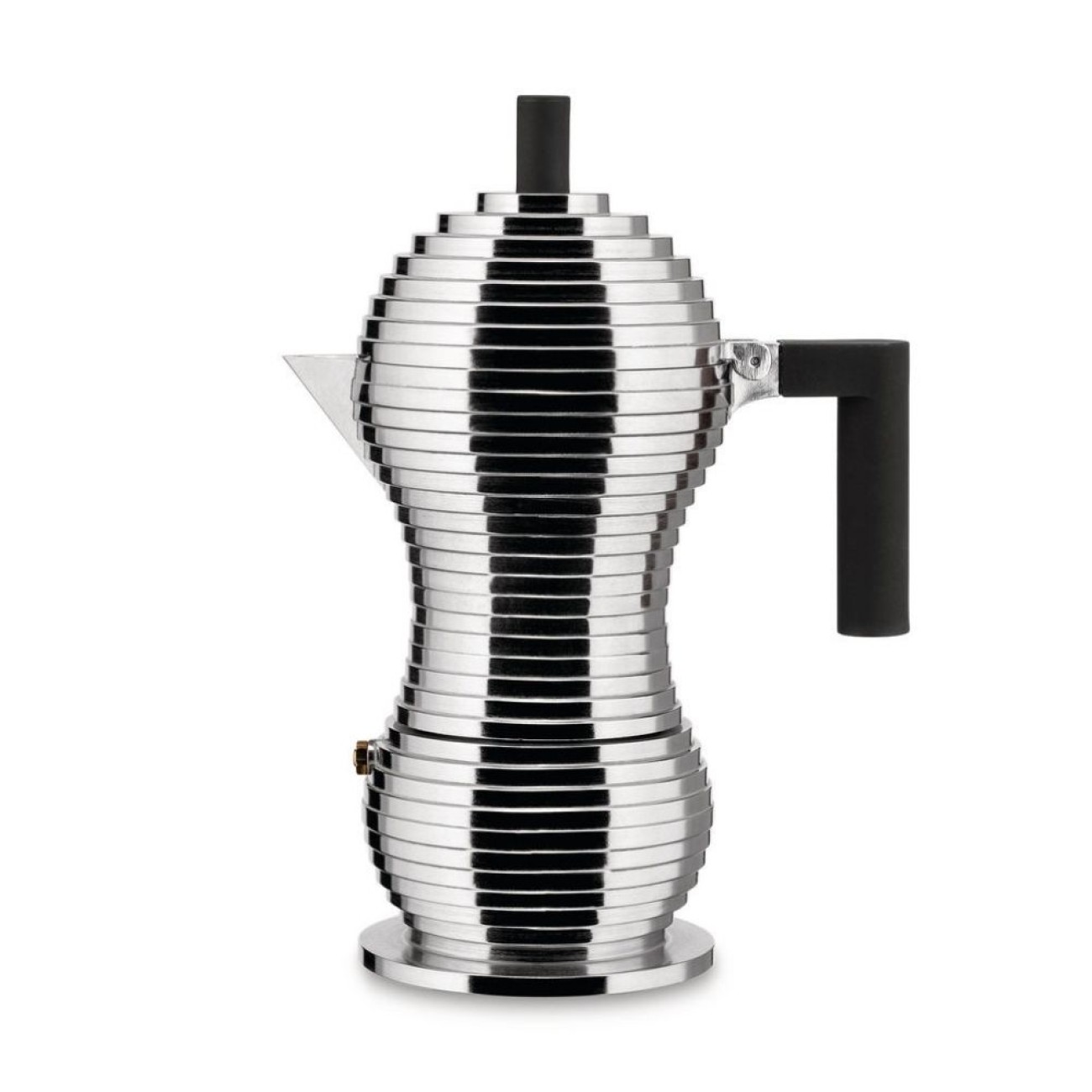 Alessi Καφετιέρα εσπρέσσο 6 φλυντζάνια 0,30lt, 20x12x26εκ σειρά Pulcina Καφές/ Τσάι