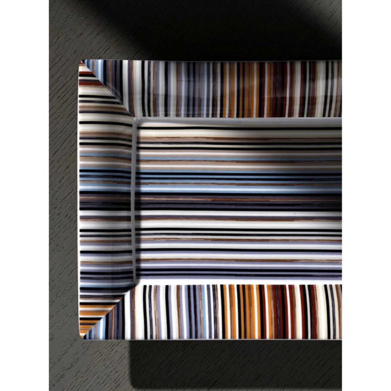 Missoni Πιάτο διακοσμητικό 21,4Χ17,2εκ. σειρά Stripes Jenkins 148 Μπολ