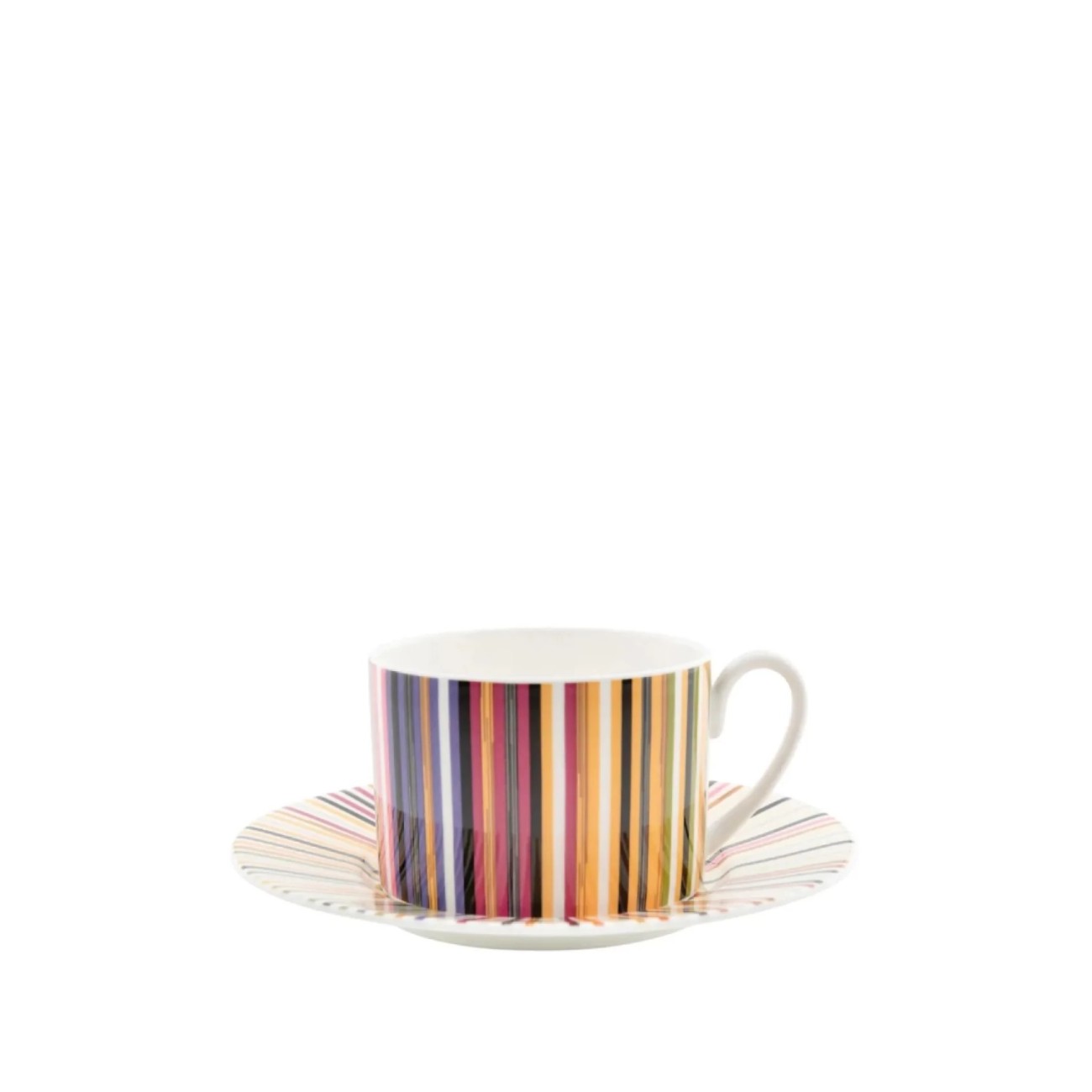 Missoni Σετ 6 Τεμ. Φλυτζάνι/πιάτο καφέ 0,20λτ. σειρά Stripes Jenkins 156
 Φλυτζάνια με πιάτα