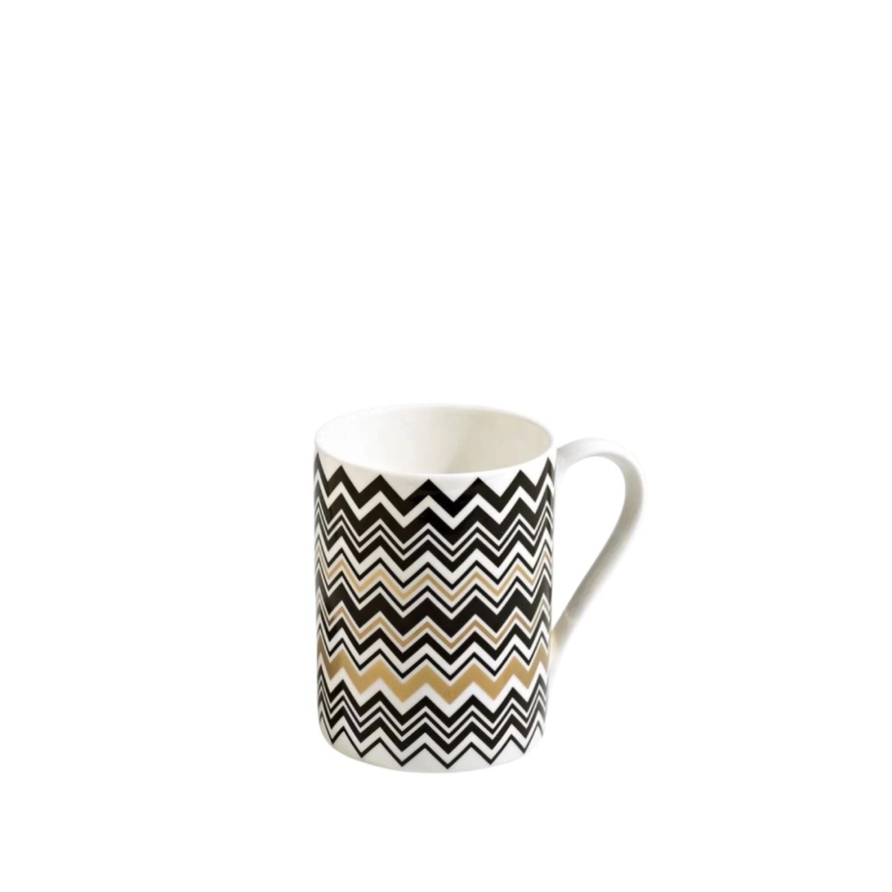 Missoni Κούπα 0,37λτ. σειρά Zig Zag Gold Καφές/ Τσάι