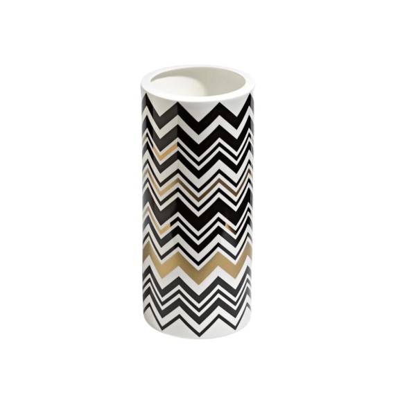 Missoni Βάζο 36εκ. σειρά Zig Zag Gold
Missoni Βάζο 36εκ. σειρά Zig Zag Gold