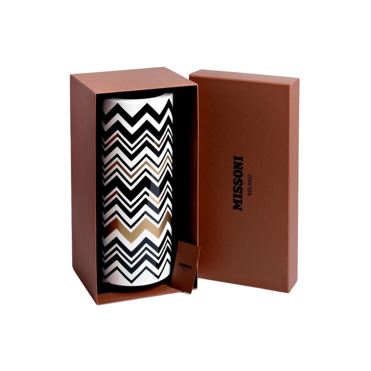 Missoni Βάζο 36εκ. σειρά Zig Zag Gold Βάζα