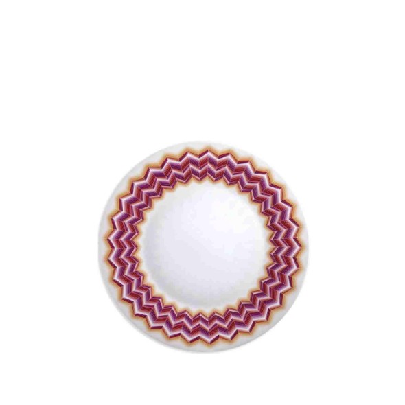 Missoni Πιάτο φρούτου 21,5εκ σειρά Zig Zag Jarris 156
