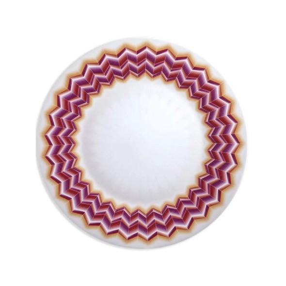 Missoni Πιατέλα στρογγυλή 32εκ. σειρά Zig Zag Jarris 156
