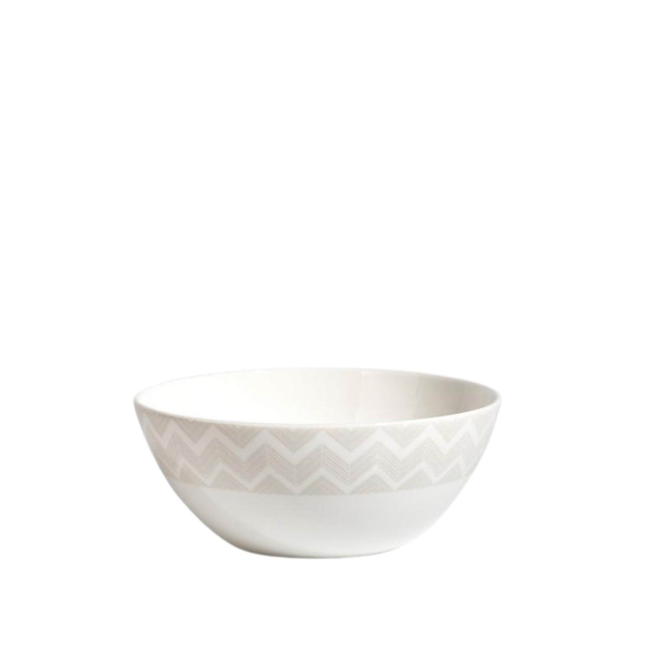 Missoni Μπολ Φ14/6 εκ σειρά Zig Zag White Αξεσουάρ Σερβιρίσματος