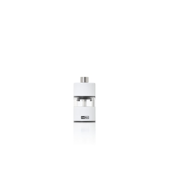 AdHoc Μύλος αλατιού/πιπεριού 6,2x3,2cm λευκός σειρά Minimill AdHoc Μύλος αλατιού/πιπεριού 6,2x3,2cm λευκός σειρά Minimill